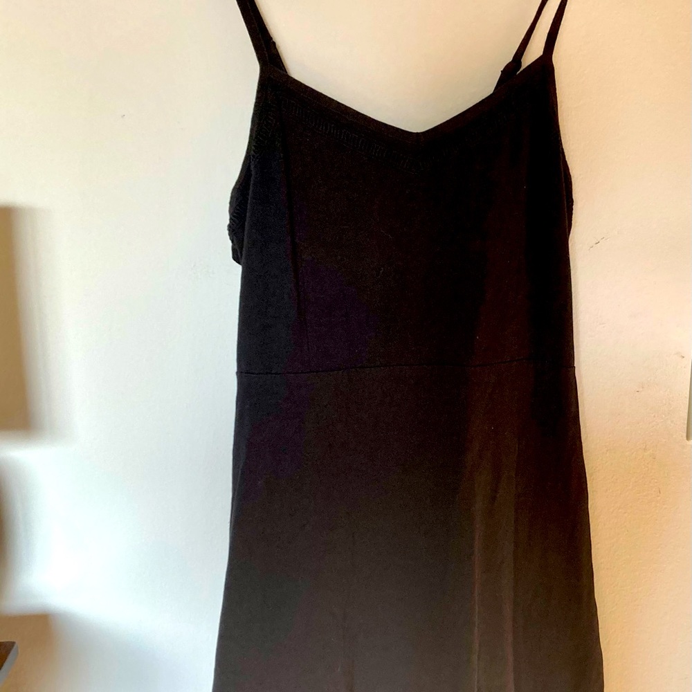 Black Swimsuit Cover-up Dress